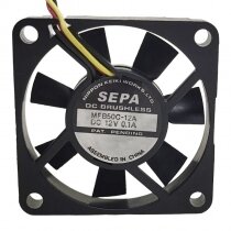 SEPA MFB50C-12A DC 12V 0.1A 5010 Brushless Axial Cooling Fan
