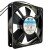 BOK BDK12025-2MBL AC 220V 0.12A Ball Bearing Impedance Protected Axial Cooling Fan