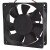 Nidec D12E-24PG DC 24V 0.37A 2 Wires Axial Cooling Fan
