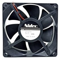 Nidec D12E-24PG DC 24V 0.37A 2 Wires Axial Cooling Fan