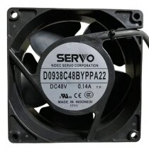 Servo D0938C48BYPPA22 DC 48V 0.14A 2 Wires / 3 Wires Axial Cooling Fan