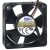 AVC DA03510B12S DC 12V 0.11A 2 Wires Ball Bearing Axial Cooling Fan