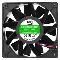 YM DZ12038B24UP DC 24V 2.00A 2 Wires / 3 Wires / 4 Wires Axial Cooling Fan