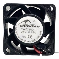 SNOWFAN YY4028H24B DC 24V 0.15A 4028 Axial Cooling Fan