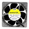 Sanyo Denki 9GL1224V103 DC 24V 0.43A 3 Wires Axial Cooling Fan