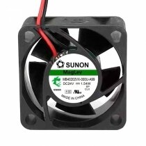 Sunon MB40202VX-000U-A99 DC 24V 1.54W 2 Wires Axial Cooling Fan