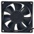 YM DA08025B24UA DC 24V 0.40A 2 Wires Axial Cooling Fan