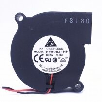 Delta BFB0524HH DC 24V 0.16A 2 Wires Blower Cooling Fan