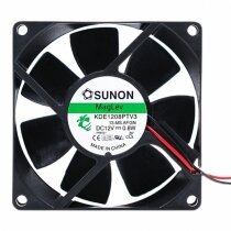 SUNON KDE1208PTV3 DC 12V 0.8W 2 Wires / 3 Wires Axial Cooling Fan