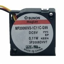 SUNON MF20060V3-1C11C-G99 DC 5V 0.11W 3 Wires Blower Cooling Fan