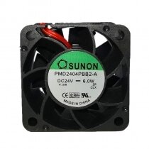 SUNON PMD2404PBB2-A DC 24V 6.0W 2 Wires / 3 Wires Axial Cooling Fan