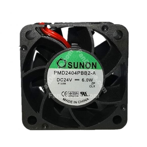 SUNON PMD2404PBB2-A DC 24V 6.0W 2 Wires / 3 Wires Axial Cooling Fan