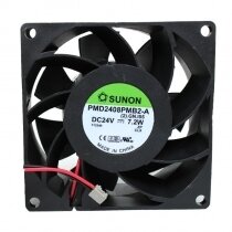 SUNON PMD2408PMB2-A DC 24V 7.2W 2 Wires Axial Cooling Fan