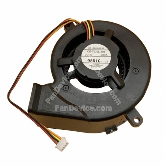 Toshiba CE-7039L-301 DC 12V 500mA 4 Wires Blower Cooling Fan