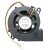 Toshiba SF6023BRH12-02E DC 12V 200mA 3 Wires Blower Cooling Fan