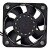 Protechnic MGA5012ZB-O15 DC 12V 0.35A 5015 9000RPM Axial Cooling Fan